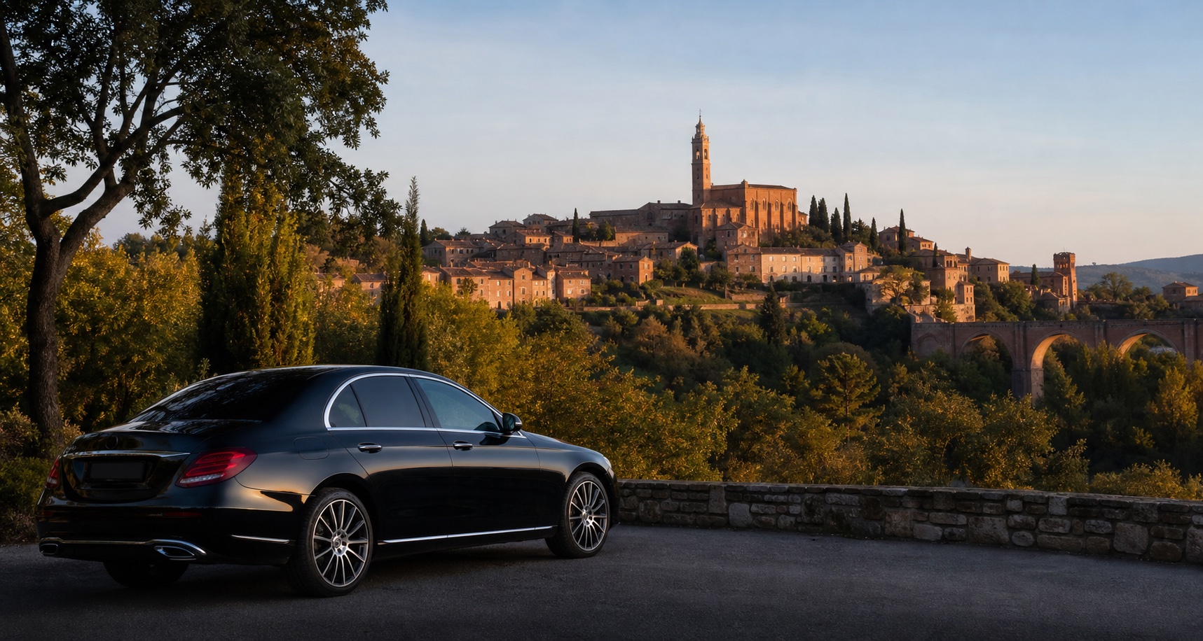 DRIVINE private driver for a journey between Toulouse, Albi and Cordes-sur-Ciel