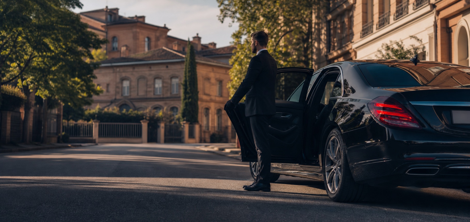 Chauffeur privé DRIVINE pour un trajet VTC à Fenouillet et Toulouse Nord